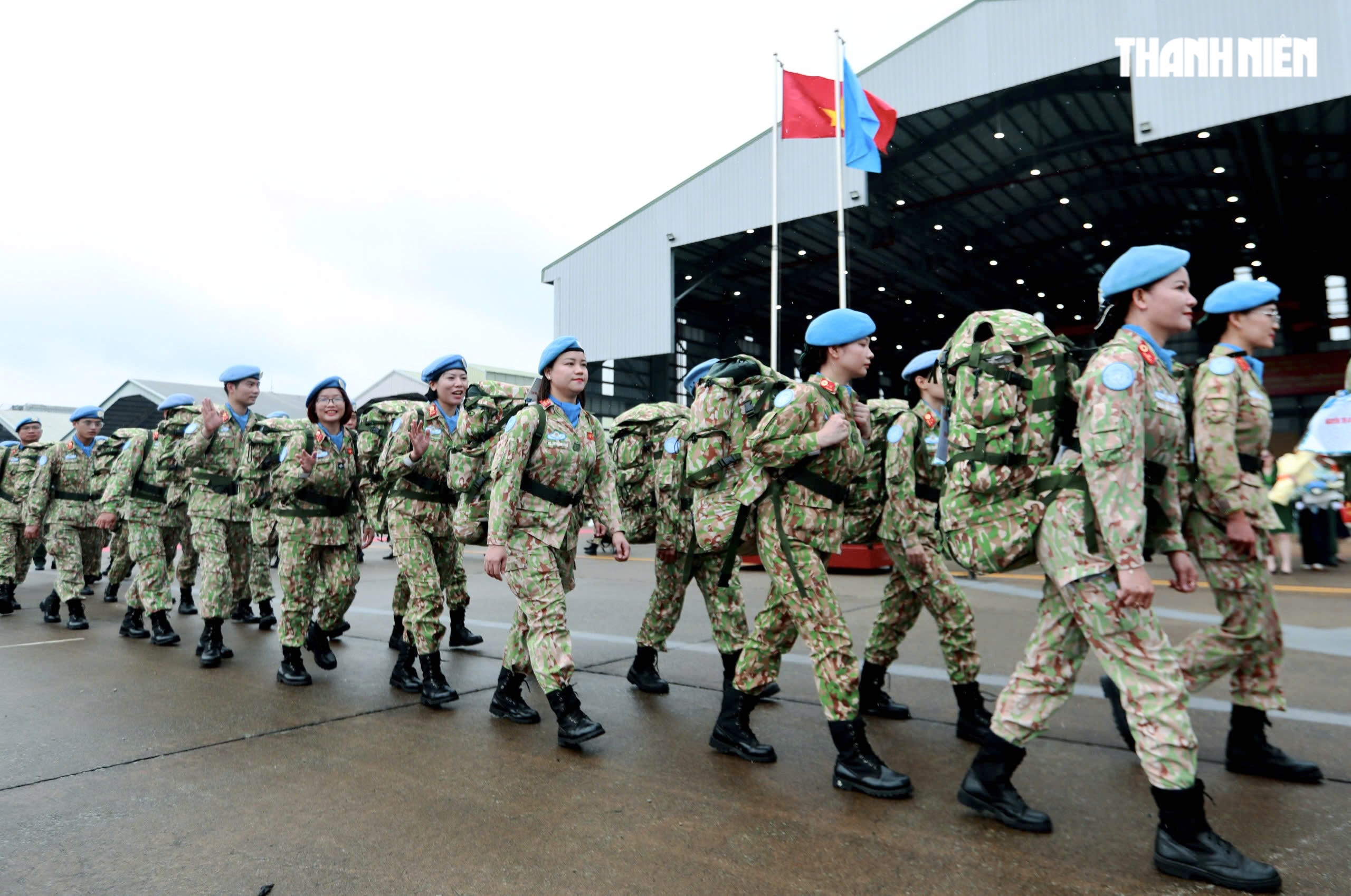 Việt Nam cử hơn 200 chiến sĩ 'mũ nồi xanh' tham gia gìn giữ hòa bình Liên Hiệp Quốc 3 Việt Nam cử hơn 200 chiến sĩ 'mũ nồi xanh' tham gia gìn giữ hòa bình LiênHiệpQuốc - Ảnh 3.