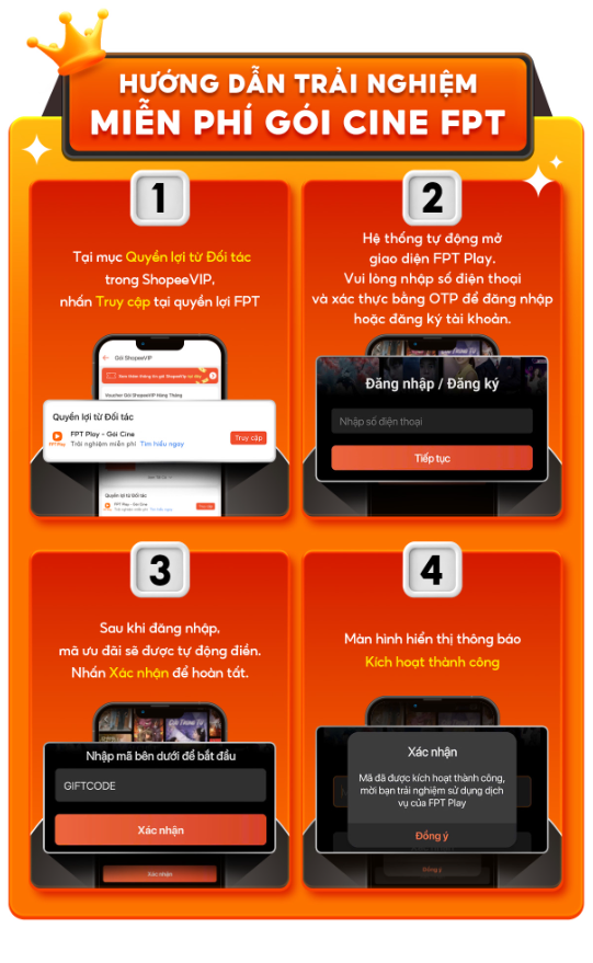 Tin vui cho hội mê phim, ShopeeVIP miễn phí một tháng xem phim trên FPT Play Cine - Ảnh 2.