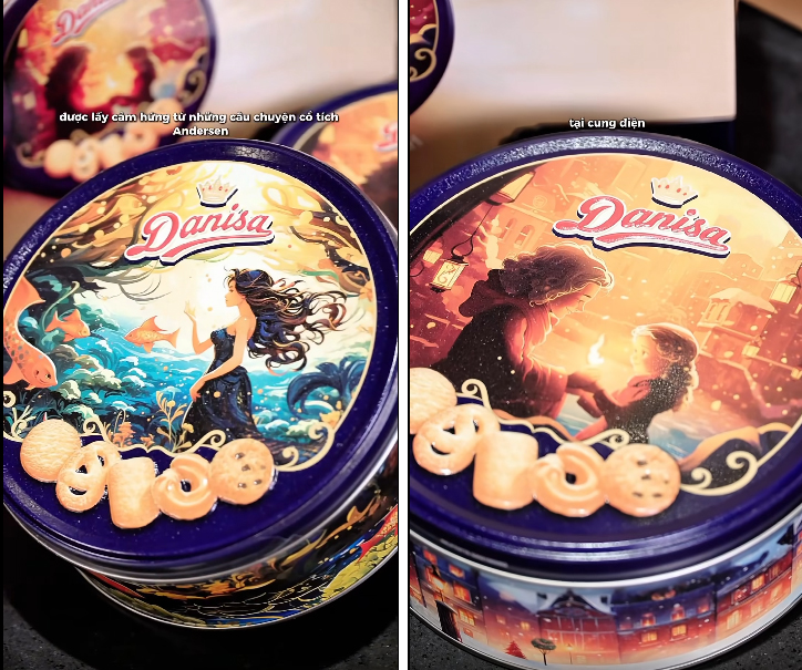 Thiết kế mới của Hộp Quà Trung Thu mới của Danisa được truyền cảm hứng từ truyện cổ tích gây ấn tượng thị giác mạnh.