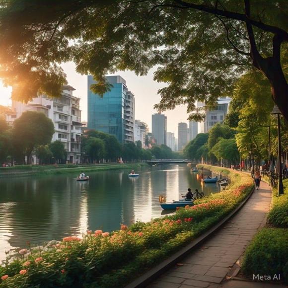 hồi sinh sông Tô Lịch 1 hồi sinh sông tô lịch, công viên ven sông tô lịch