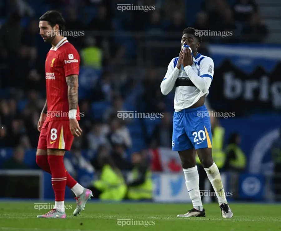 Baleba xuống phong độ kể từ khi không thể sang MU. ẢNH: EPA mu-baleba.jpg