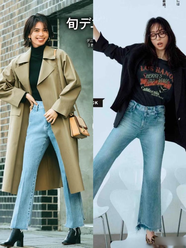 158 cm vẫn “ăn gian” được 5 cm chiều cao nhờ quần ống loe, tôi đã thử và thành công! - Ảnh 3. 158 cm vẫn “ăn gian” được 5 cm chiều cao nhờ quần ống loe, tôi đã thử và thành công! - Ảnh 3.