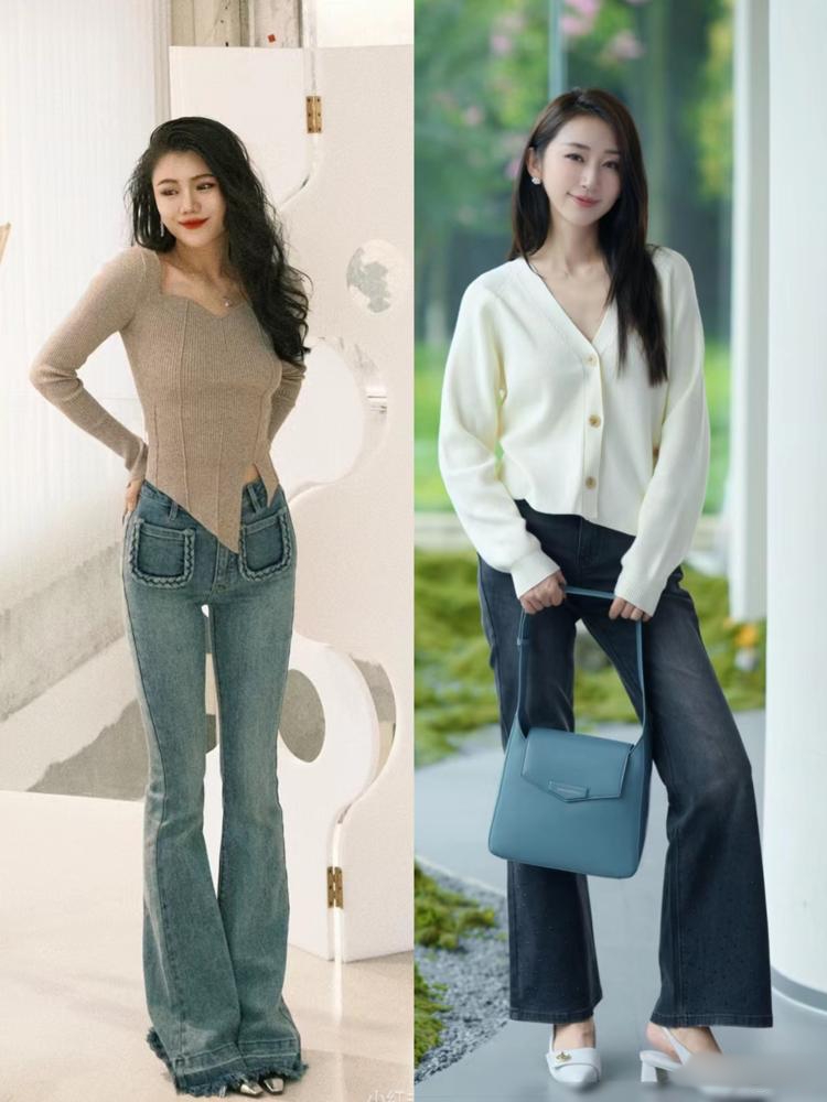 158 cm vẫn “ăn gian” được 5 cm chiều cao nhờ quần ống loe, tôi đã thử và thành công! - Ảnh 5. 158 cm vẫn “ăn gian” được 5 cm chiều cao nhờ quần ống loe, tôi đã thử và thành công! - Ảnh 5.