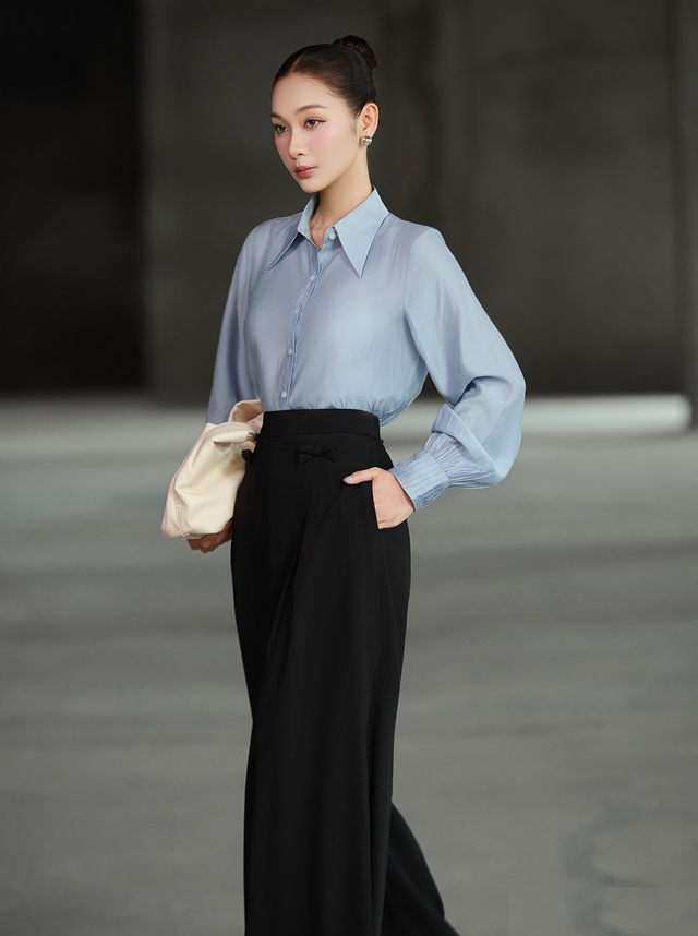 Giày cao gót, tâm điểm của mọi bản phối công sở cùng váy dài, quần ống rộng- Ảnh 3.