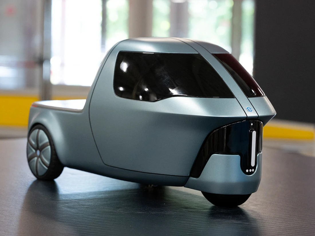 'Bán tải điện' nhỏ như Wuling Mini EV, 3 bánh, ray tự động chất hàng vào thùng xe 11 'Bán tải điện' nhỏ như Wuling Mini EV, 3 bánh, ray tự động chất hàng vào thùng xe - Ảnh 11.