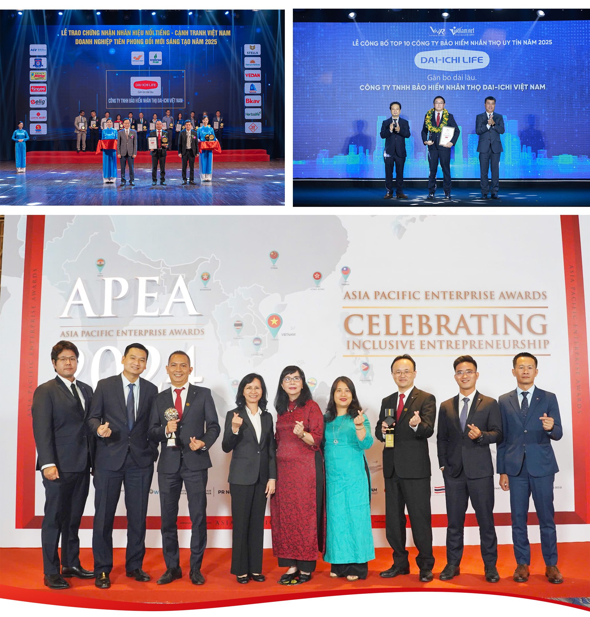 Dai-ichi Life Việt Nam vinh dự đạt danh hiệu Top 500 Doanh nghiệp lớn nhất Việt Nam (2016-2024) - Ảnh 10. Dai-ichi Life Việt Nam vinh dự đạt danh hiệu Top 500 Doanh nghiệp lớn nhất Việt Nam (2016-2024) - Ảnh 10.