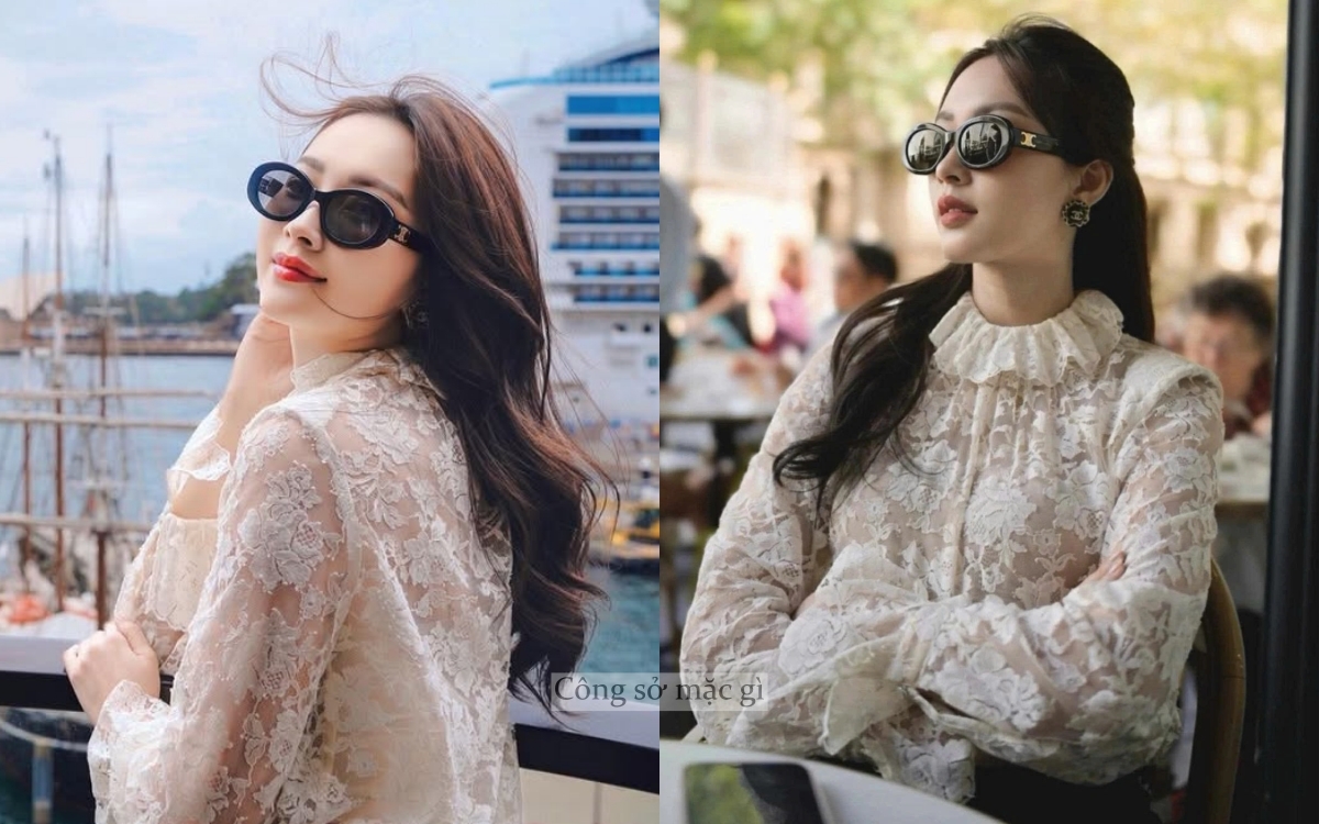 Là dâu hào môn nhưng HH Đặng Thu Thảo rất chăm diện lại đồ cũ - Ảnh 4.