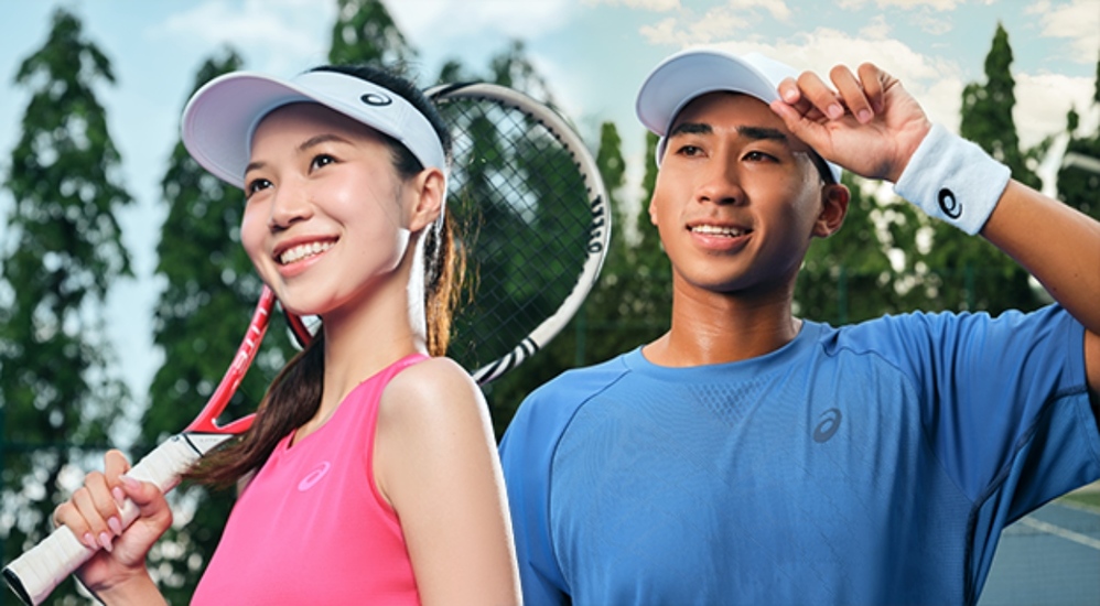  
Từ trái qua: Hynee Cao Thanh Huyền và Vũ Hà Minh Đức (AP Sports Club).