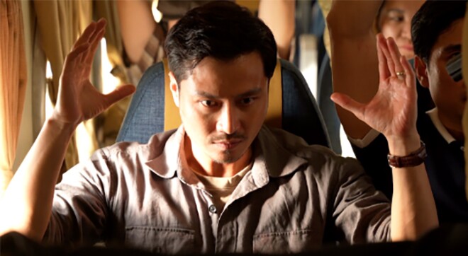 Thanh Sơn thử sức với một vai hành động trong phim điện ảnh mà anh đóng một trong hai vai chính.