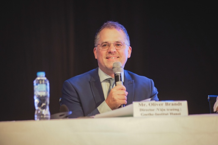 Ông Oliver Brandt - Giám đốc Viện Goethe Hà Nội.