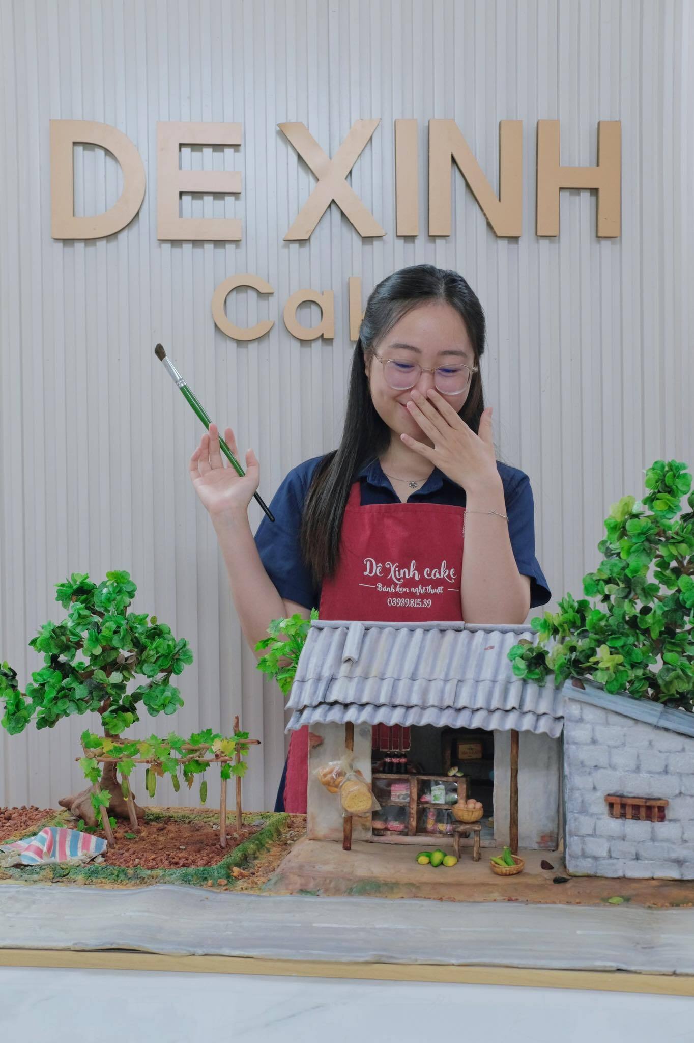 Chiếc bánh trung thu mô phỏng tiệm tạp hóa tuổi thơ khiến dân mạng mê mẩn - Ảnh 13.