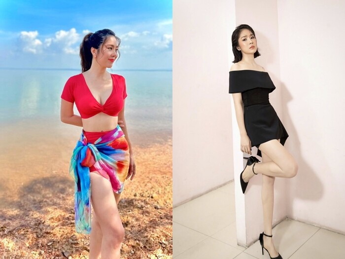 Nữ diễn viên hiện sở hữu vòng eo thon quyến rũ.