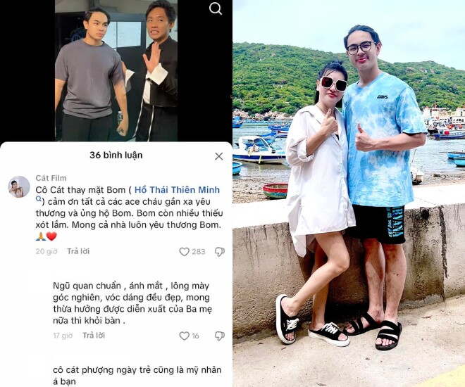 Cát Phượng gửi lời cảm ơn tới những khán giả đã yêu thương và ủng hộ con trai.