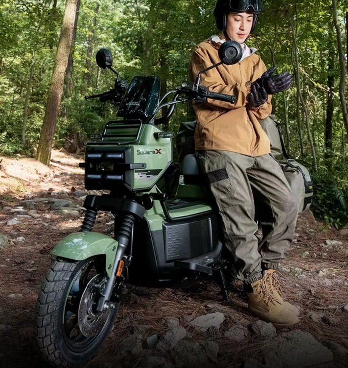 Honda ra mắt xe tay ga SquareX125: Dáng 'hình hộp' độc đáo, ABS 2 kênh - Ảnh 4.