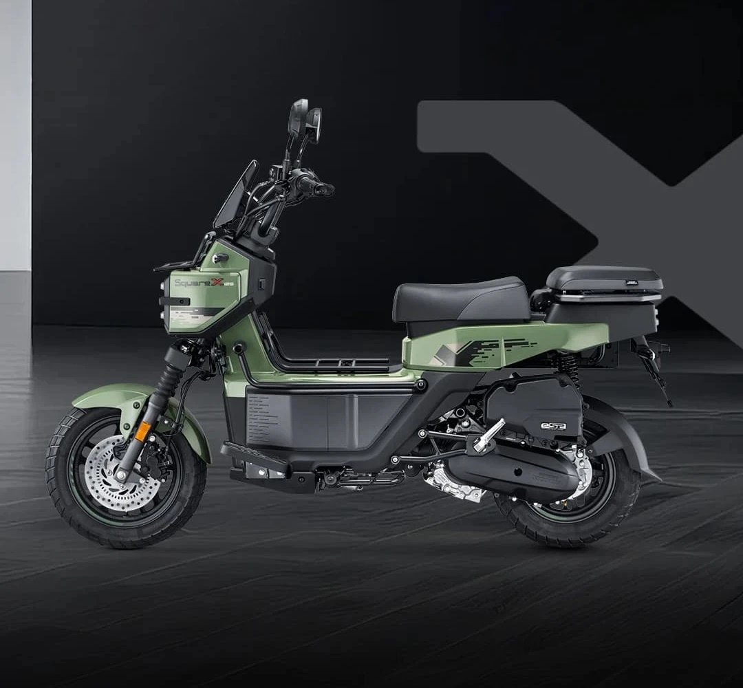 Honda ra mắt xe tay ga SquareX125: Dáng 'hình hộp' độc đáo, ABS 2 kênh - Ảnh 8.