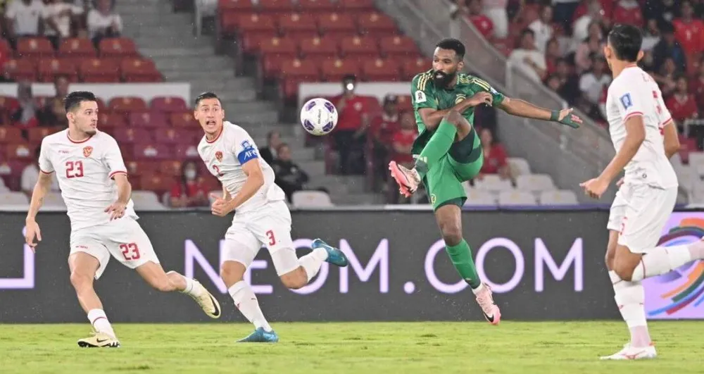 Đội tuyển Indonesia có kết quả rất ổn với Saudi Arabia, hòa 1-1 trên sân khách và thắng 2-0 ở Bung Karno lượt về. Ảnh:AFC Đội tuyển Indonesia