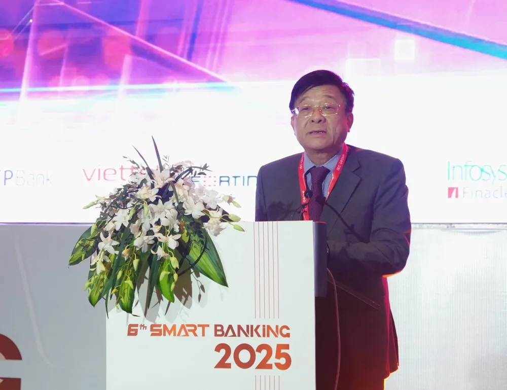 Phó Chủ tịch kiêm Tổng Thư ký Hiệp hội Ngân hàng Việt Nam Nguyễn Quốc Hùng. Ảnh: NGỌC DIỆP 2509A.jpeg