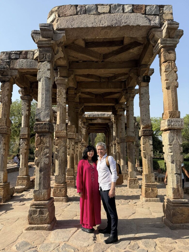 Thời gian qua, vợ chồng Thanh Lam đi vi vu ở nhiều nơi.