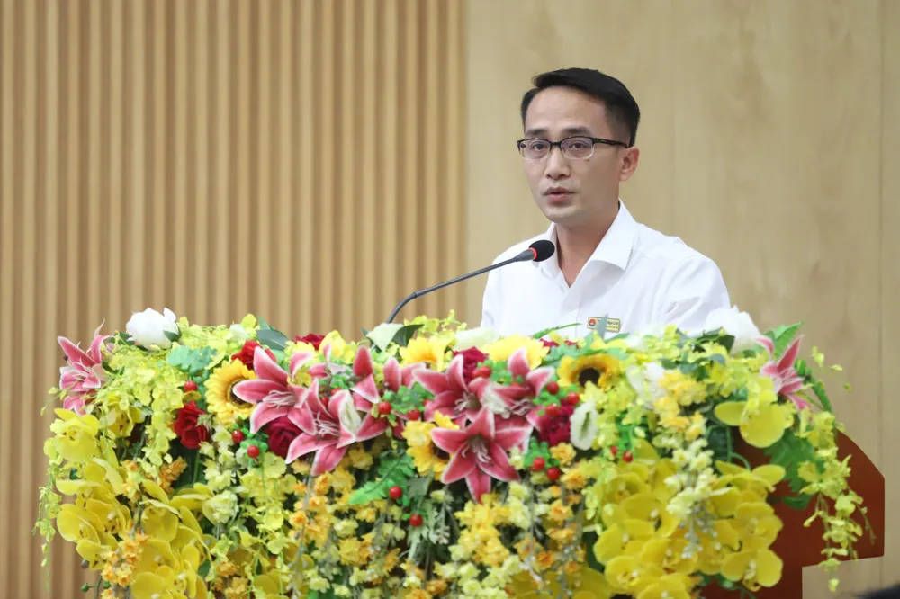 Ths Đậu Ngọc Linh, Học viện Cán bộ TP.HCM, đề xuất chuyển tư duy phân bố bình quân biên chế sang cơ chế tuyển chọn dựa trên năng lực, vị trí việc làm và yêu cầu thực tiễn. Ảnh: HÀ THƯ biet-phao-can-bo-1.jpg