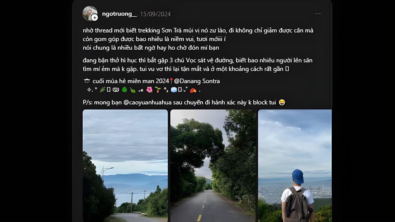 Cuối tuần, lên bán đảo Sơn Trà đi bộ- Ảnh 5. Cuối tuần, lên bán đảo Sơn Trà đi bộ- Ảnh 5.