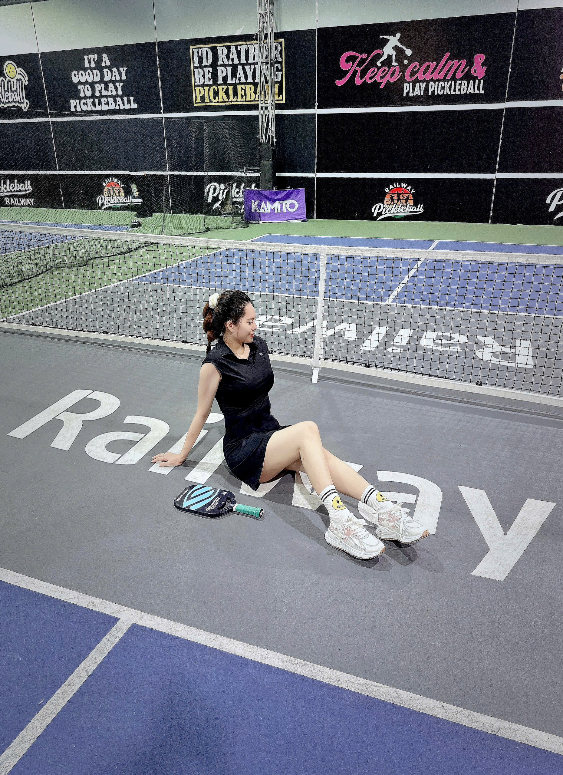 Mẹ bỉm mới sinh đã nhập cuộc đường đua Pickleball vì 