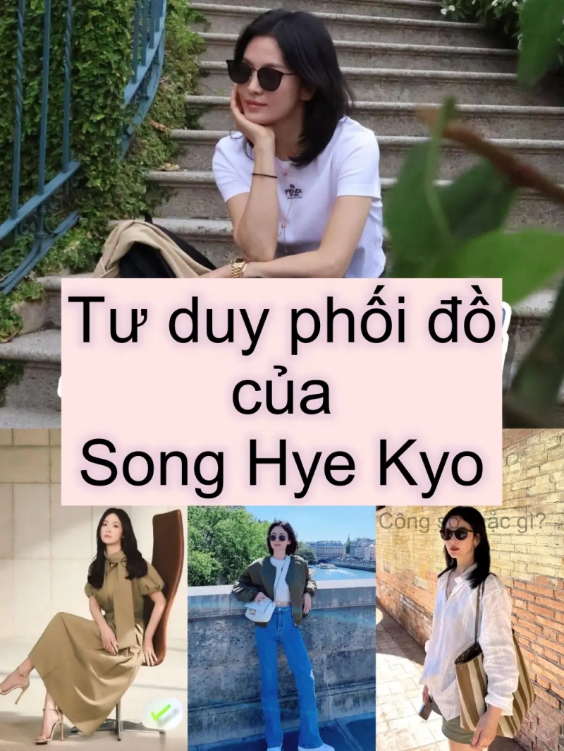 43 tuổi, Song Hye Kyo chứng minh: Thu Đông chỉ cần ít màu, ít họa tiết là đủ sang - Ảnh 2.