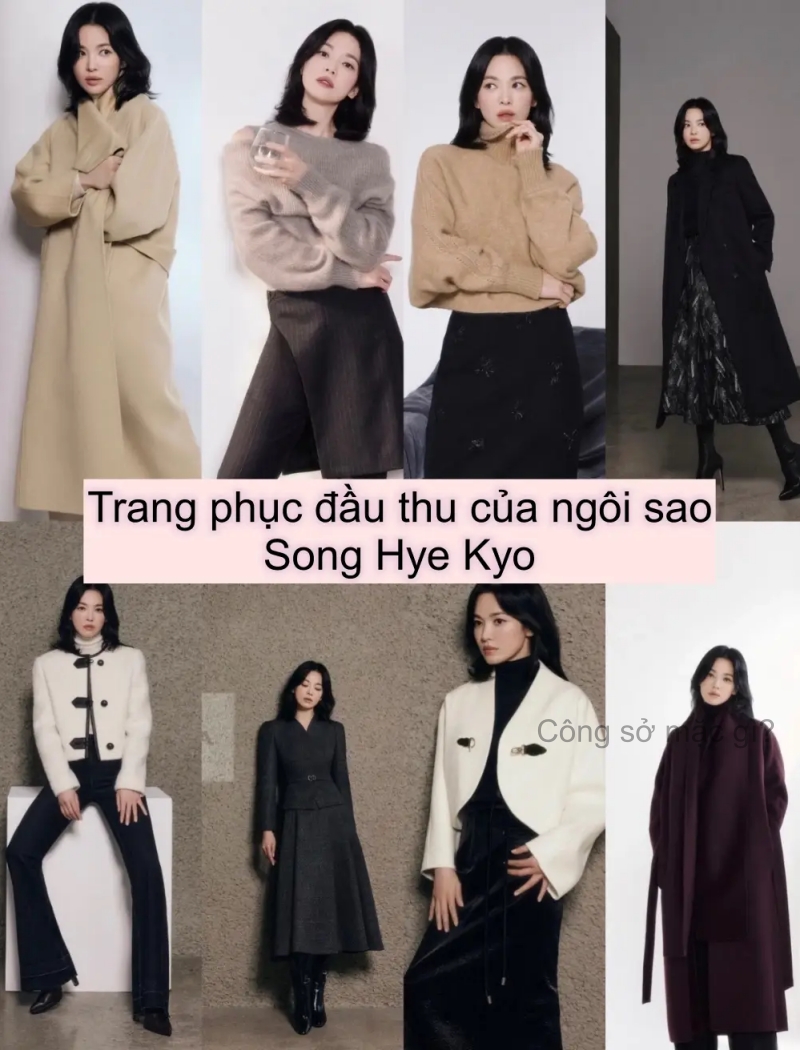 43 tuổi, Song Hye Kyo chứng minh: Thu Đông chỉ cần ít màu, ít họa tiết là đủ sang - Ảnh 7.