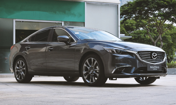 Mẫu Mazda6 bản Luxury tại Việt Nam. Ảnh: Thaco