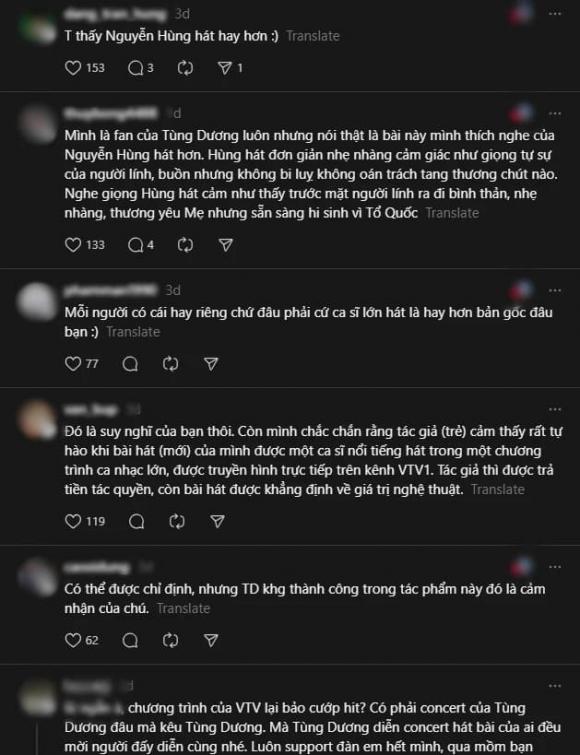 ca sĩ Tùng Dương, sao Việt