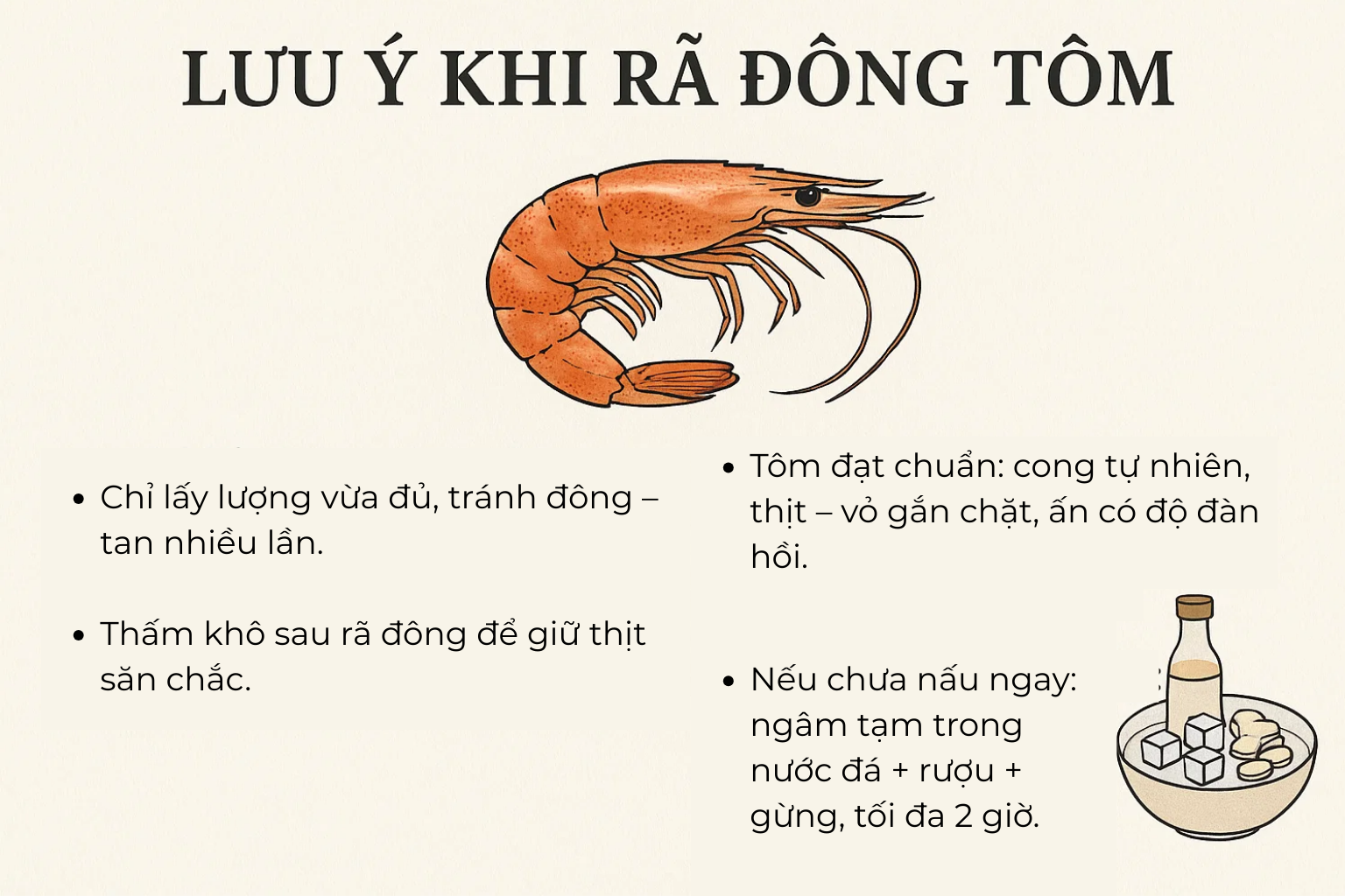 Rã đông tôm mà ngâm vào bát nước là sai lầm: Chủ cửa hàng hải sản dạy một mẹo cực nhanh, chưa đến 5 phút- Ảnh 4. Rã đông tôm mà ngâm vào bát nước là sai lầm: Chủ cửa hàng hải sản dạy một mẹo cực nhanh, chưa đến 5 phút- Ảnh 4.