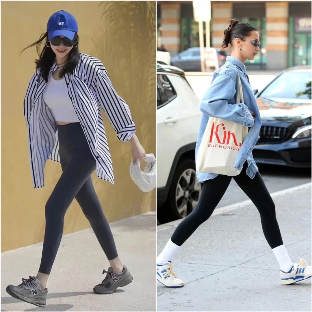 Quần legging mặc chuẩn là thế nào để tránh kệch cỡm, mà giữ trọn thần thái thời thượng - Ảnh 4. Quần legging mặc chuẩn là thế nào để tránh kệch cỡm, mà giữ trọn thần thái thời thượng - Ảnh 4.