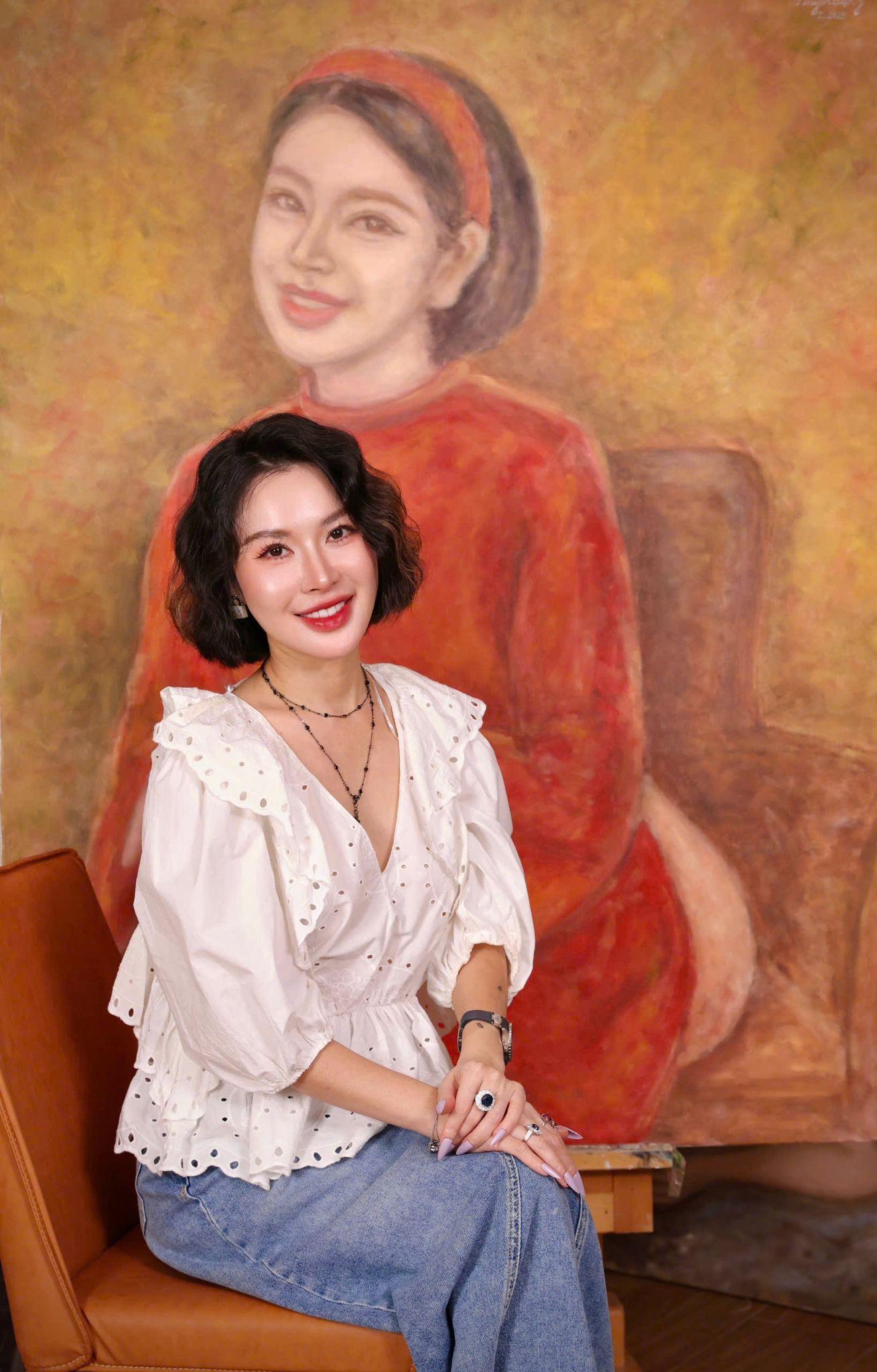 “Nơi thời gian chậm lại”: Thế giới nội tâm tình cảm, đầy màu sắc của họa sĩ Đặng Thanh Huyền- Ảnh 5. “Nơi thời gian chậm lại”: Thế giới nội tâm tình cảm, đầy màu sắc của họa sĩ Đặng Thanh Huyền- Ảnh 5.