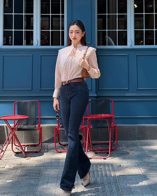 Nâng tầm trang phục khi biết cách sơ vin khéo léo- Ảnh 4. Nâng tầm trang phục khi biết cách sơ vin khéo léo- Ảnh 4.