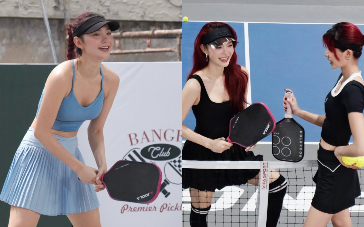 Minh Hằng chi bao nhiêu tiền sắm vợt pickleball? - Ảnh 2. Minh Hằng chi bao nhiêu tiền sắm vợt pickleball? - Ảnh 2.