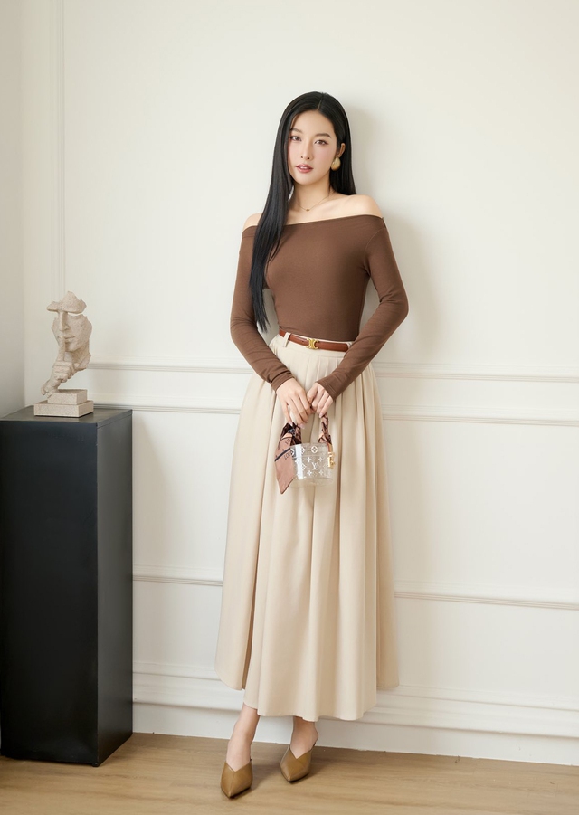 Sắc nâu trầm ấm, gam màu thu đẹp nhất mùa- Ảnh 2.