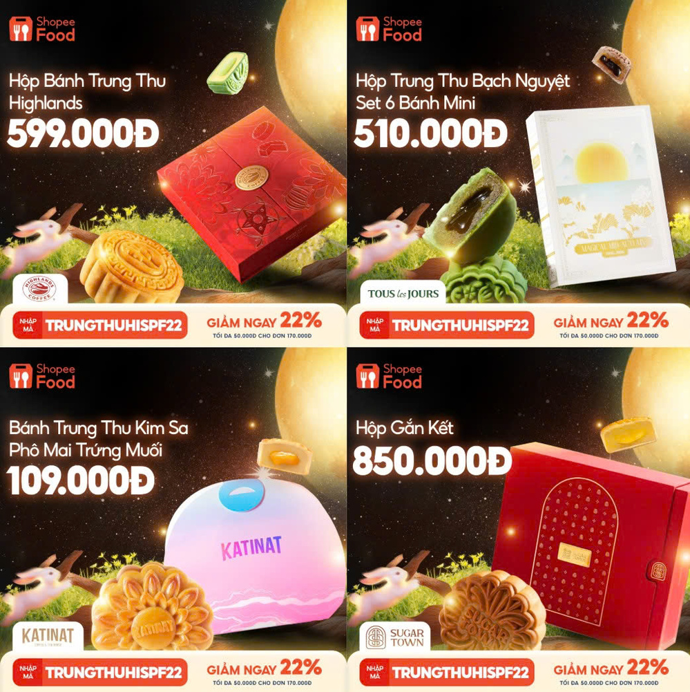 Trung thu thêm ngọt ngào với hàng loạt hộp bánh đẹp mắt, hương vị phong phú.
Trung thu thêm ngọt ngào với hàng loạt hộp bánh đẹp mắt, hương vị phong phú.