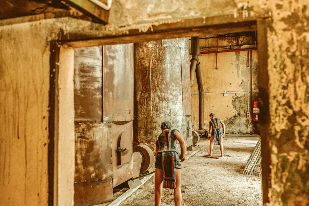 Lò đốt nhiệt của máy sấy - Quy trình truyền thống.jpg