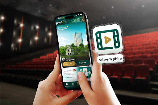  
Giao diện trẻ trung, hệ sinh thái tiện ích đa dạng của BIDV SmartBanking phiên bản X. 