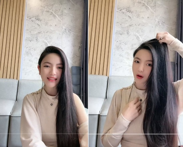 Mái tóc rũ rượi chấm đất của Chu Thanh Huyền kích hoạt những cái 