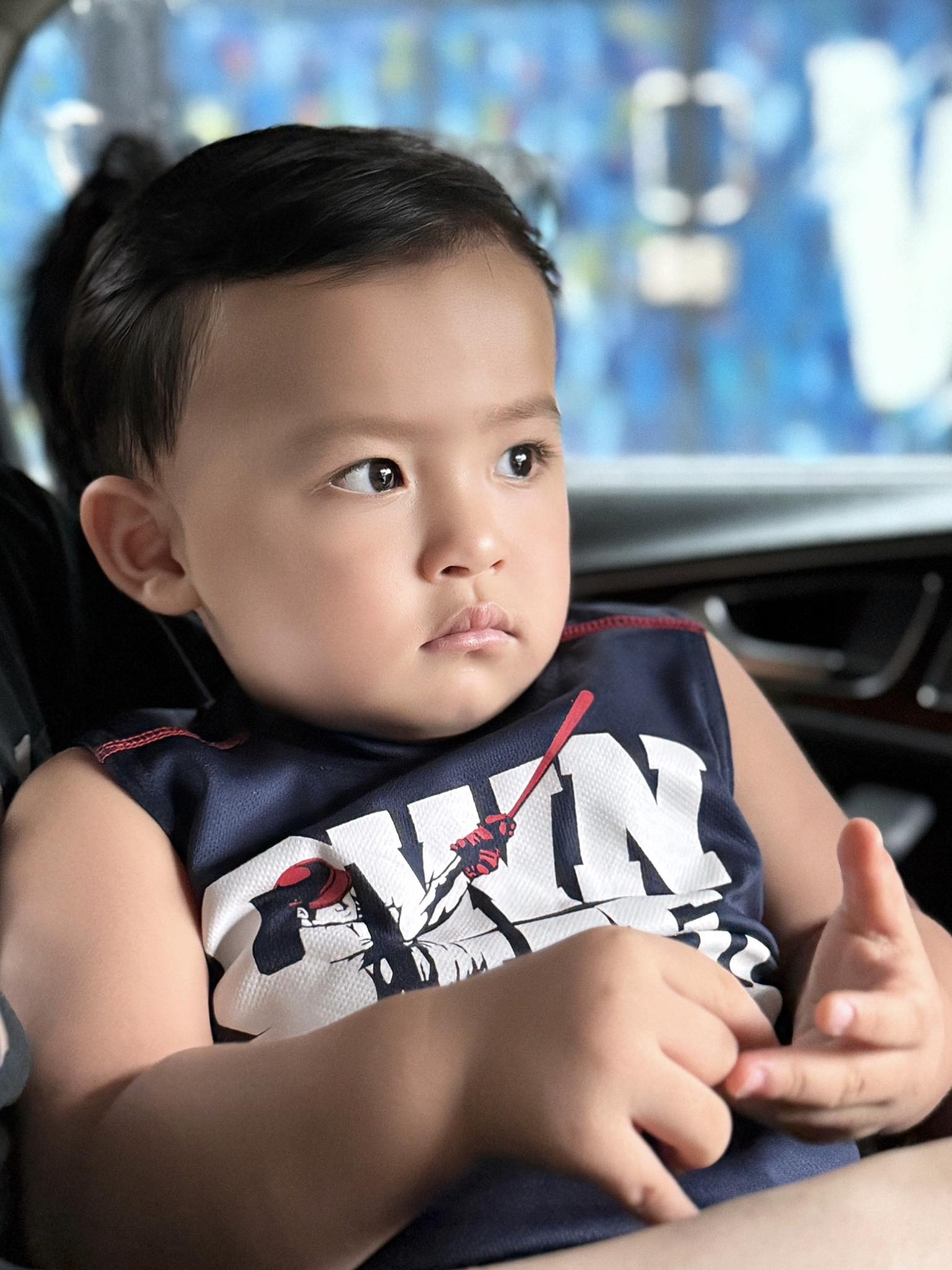 Con trai Cao Thái Sơn kháu khỉnh điển trai y chang bố, lớn lên khỏe mạnh dù kết quả siêu âm từng không ổn - Ảnh 4.