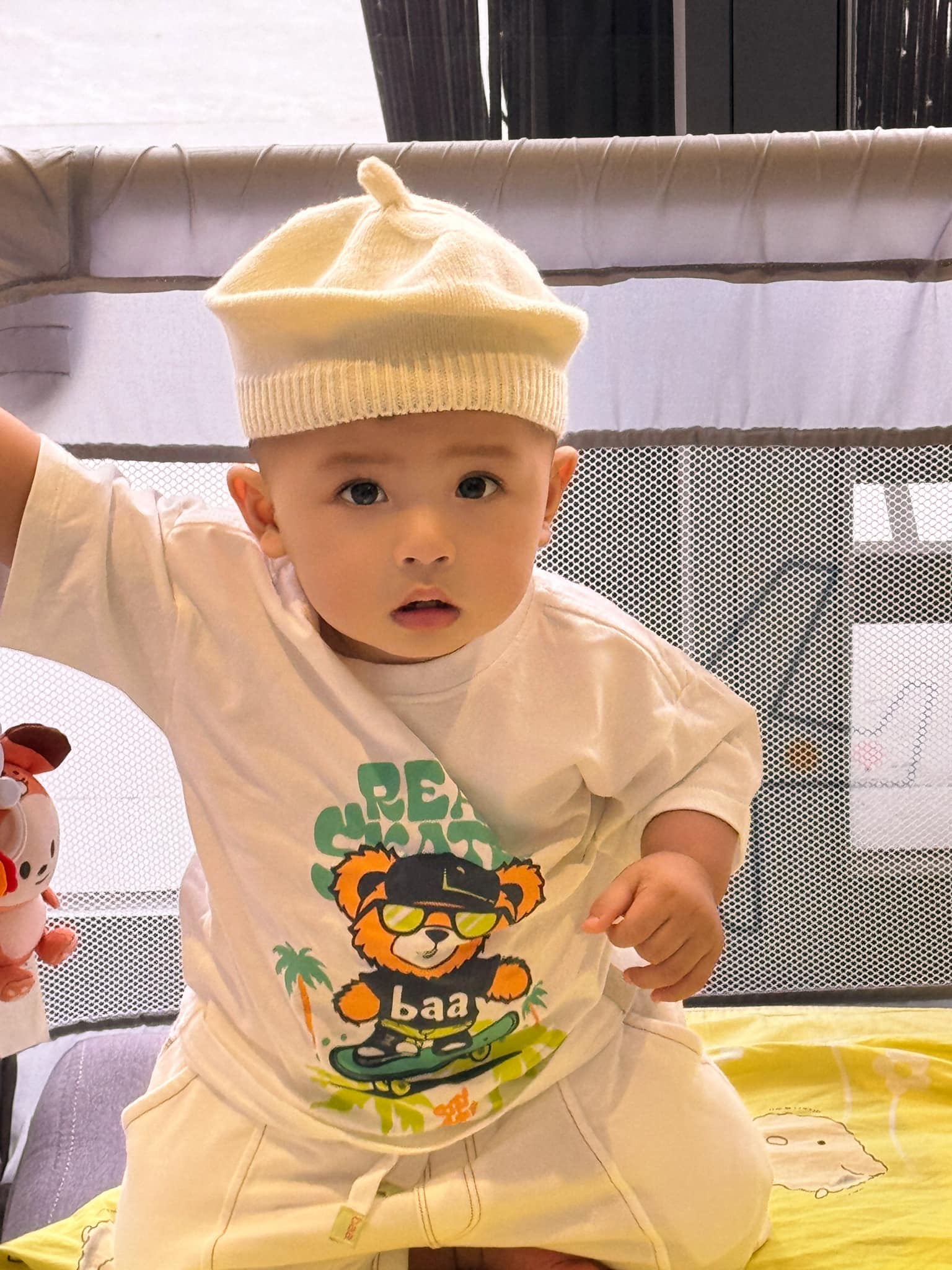 Con trai Cao Thái Sơn kháu khỉnh điển trai y chang bố, lớn lên khỏe mạnh dù kết quả siêu âm từng không ổn - Ảnh 6.