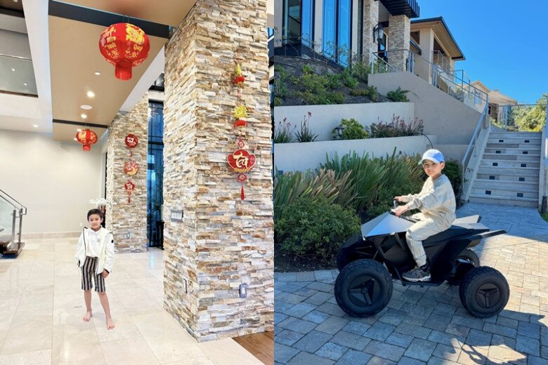 Con trai của Đan Trường "từ chối" nhà cao cửa rộng ở Mỹ, là thiếu gia "ngậm thìa vàng" nhưng vẫn rửa bát hàng ngày 5 Thiên Từ có cuộc sống chuẩn thiếu gia ngậm thìa vàng.