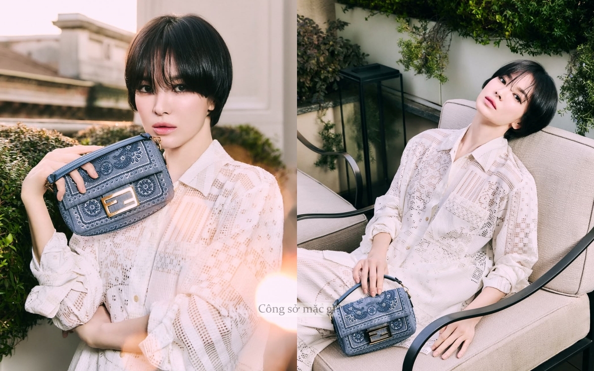 Lương Thùy Linh - Song Hye Kyo đọ độ sang chảnh khi đụng 1 set đồ - Ảnh 5.