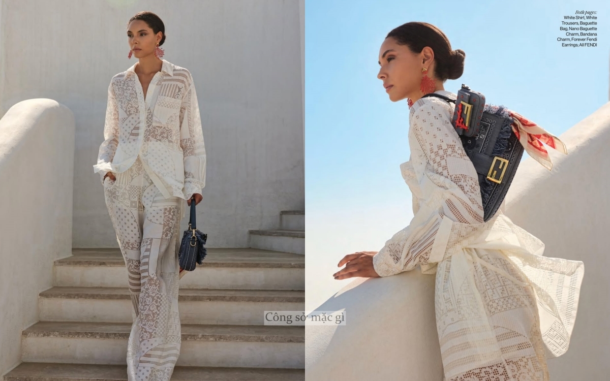 Lương Thùy Linh - Song Hye Kyo đọ độ sang chảnh khi đụng 1 set đồ - Ảnh 7.