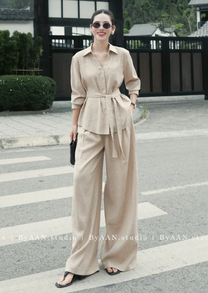 Lương Thùy Linh - Song Hye Kyo đọ độ sang chảnh khi đụng 1 set đồ - Ảnh 13.