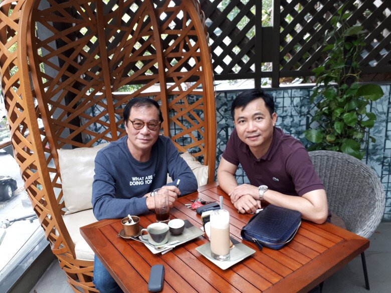 Những giây phút đời thường của cha đẻ Táo quân.