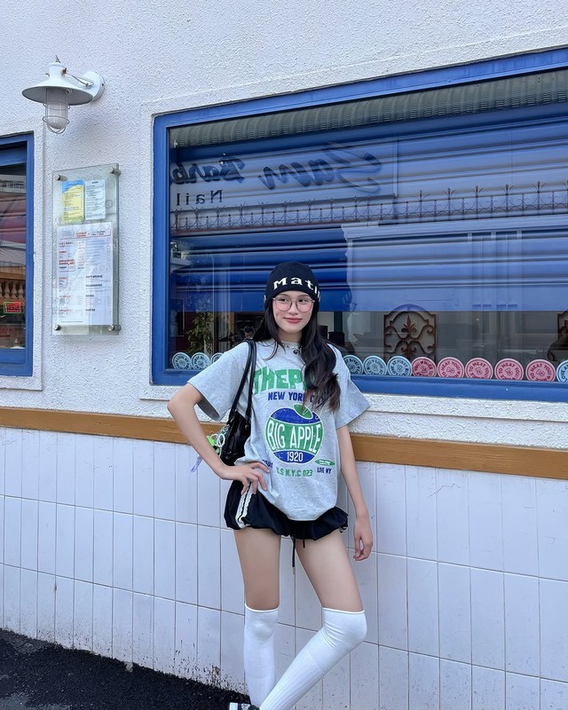 Nổi bật giữa mùa thu lãng mạn với mũ len- Ảnh 2.