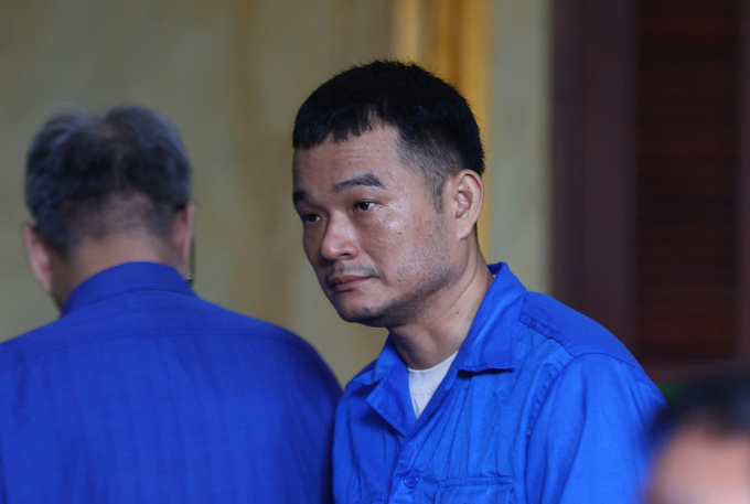 Bị cáo Trần Tấn Phát tại tòa. Ảnh: Quỳnh Trần