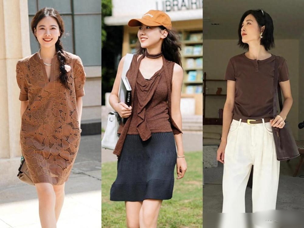 Phụ nữ 40, 50 tuổi mặc gì để sang chảnh ngày hè? Cứ chọn gam màu nâu tây – thanh lịch, cao cấp khỏi bàn - Ảnh 6.