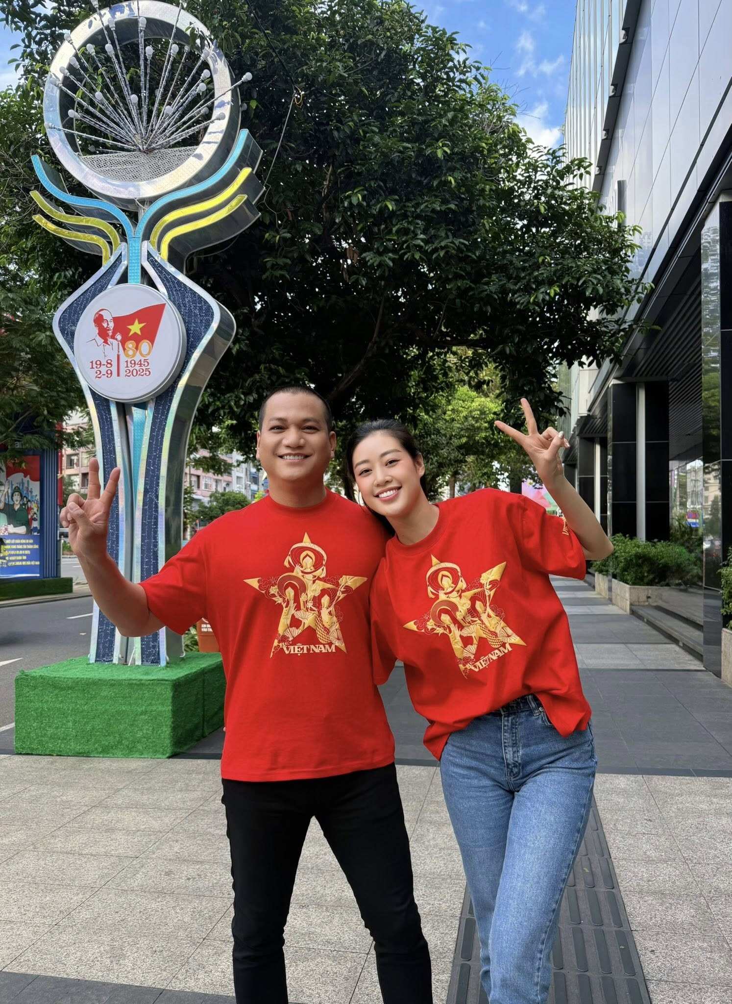 Hoa hậu Khánh Vân có cuộc sống viên mãn bên ông xã.